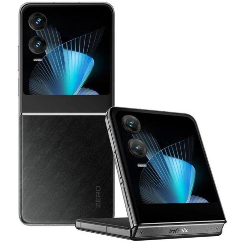 Смартфон Infinix X6962 Zero Flip 512Gb 8Gb черный раскладной 3G 4G 2Sim 6.9