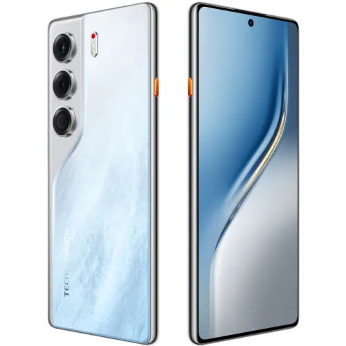 Смартфон Tecno Camon 40 256Gb 12Gb белый моноблок 3G 4G 2Sim 6.78
