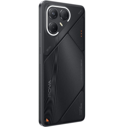 Смартфон Tecno Pova 7 5G 128Gb 8Gb черный моноблок 3G 4G 2Sim 6.78