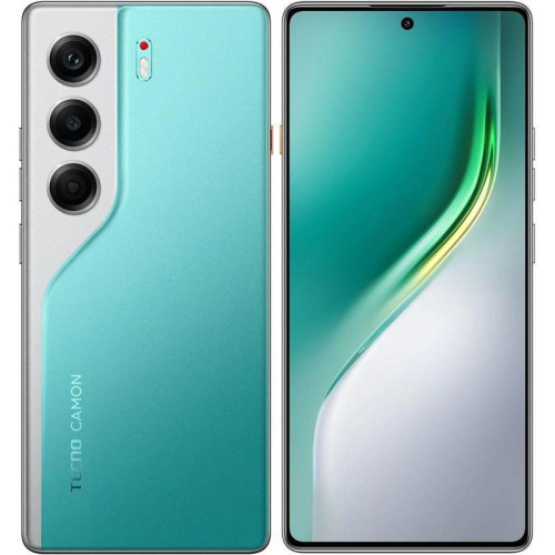 Смартфон Tecno Camon 40 256Gb 8Gb зеленый моноблок 3G 4G 6.78
