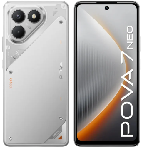 Смартфон Tecno POVA 7 Neo 128Gb 8Gb серебристый моноблок 3G 4G 6.8