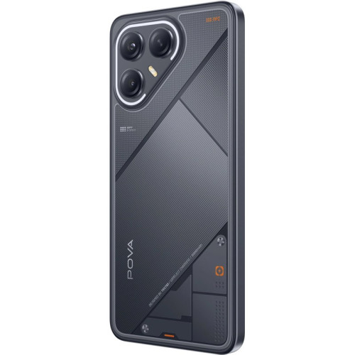 Смартфон Tecno Pova 7 Ultra 5G 256Gb 8Gb черный моноблок 3G 4G 2Sim 6.67