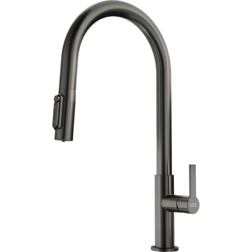 Смеситель Franke 120.0736.603/ Best, Смеситель Maris Slim Clear Water J Pulldown AN, антрацит