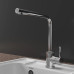 Z-5411 inox смеситель для кухни, Г-образный, материал: нержавеющая сталь, поворотный излив, цвет нержавеющая сталь
