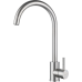 Z-5410 inox смеситель для кухни, U-образный, материал: нержавеющая сталь, поворотный излив, цвет нержавеющая сталь