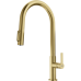 Смеситель Franke 120.0736.601/ Best, Смеситель Maris Slim Clear Water J Pulldown GD, золотой