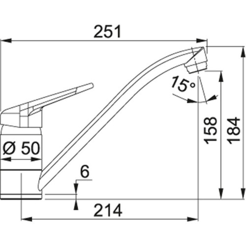 Смеситель Franke 115.0470.654/ Better, Смеситель NOVARA PLUS беж.