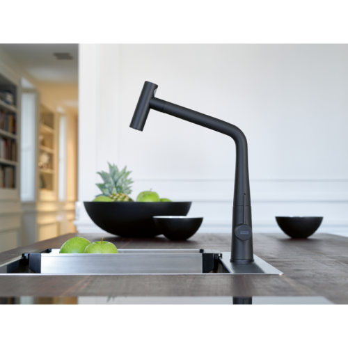 Смеситель Franke 115.0625.190/ Best, Смеситель Icon Pull-out с выдвижным шлангом, черный матовый Смеситель Franke 115.0625.190/ Best, Смеситель Icon Pull-out с выдвижным шлангом, черный матовый