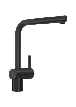 Смеситель Franke/ Better, Смеситель Atlas Neo Sensor, Выдвижной носик, черный матовый