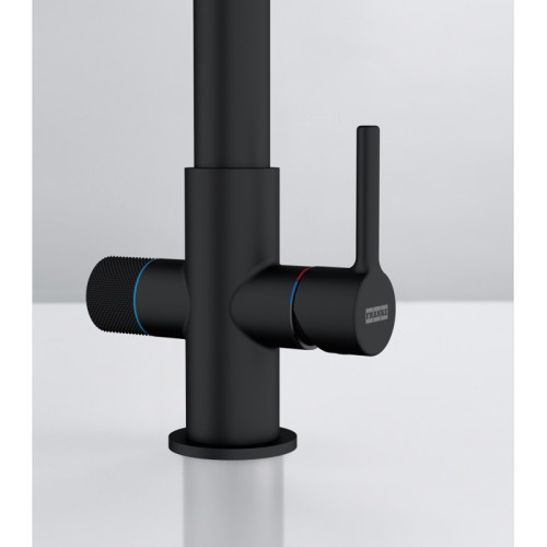 Смеситель Franke 120.0730.802/ Best, Смеситель Lina Clear Water 2.0 L Swivel MB, черный матовый