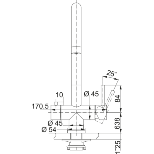 Смеситель Franke 120.0745.586/ Best, Смеситель EOS CLEAR WATER сталь PVD, черный матовый Смеситель Franke 120.0745.586/ Best, Смеситель EOS CLEAR WATER сталь PVD, черный матовый