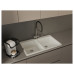 RIVELATO 1523517 PVD black однорычажный cмеситель для кухни ADRIA U-обр. гибкий излив с краном питьевой воды D-35мм, поворотный излив, материал: латунь, цвет: черный
