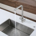 Z-5421 inox смеситель для кухни, Г-образный, материал: нержавеющая сталь, поворотный излив, цвет нержавеющая сталь
