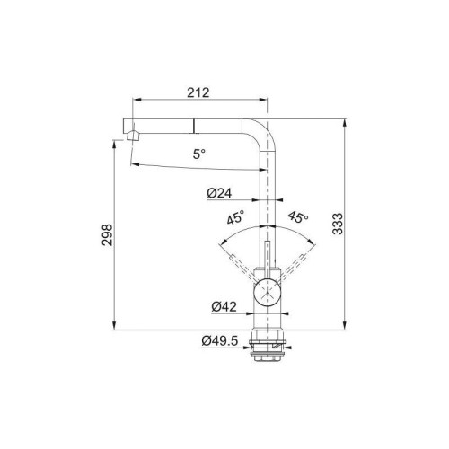 Смеситель Franke 115.0668.382/ Better, Смеситель Sirius хром/белый с выдвижным шлангом Смеситель Franke 115.0668.382/ Better, Смеситель Sirius хром/белый с выдвижным шлангом