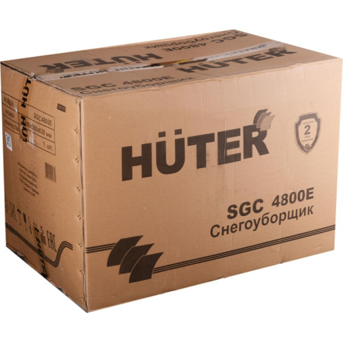 Снегоуборщик бензин. Huter SGC 4800E 7л.с.