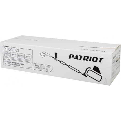 Снегоуборщик электр. Patriot PE 1001UES 0.3кВт
