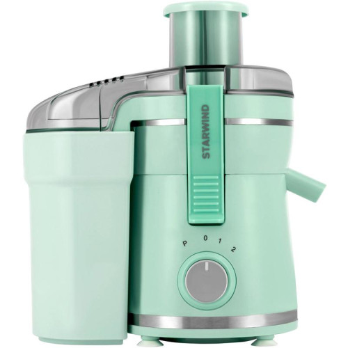 Соковыжималка центробежная Starwind SJ2326 750Вт рез.сок.:500мл. бирюзовый/бирюзовый