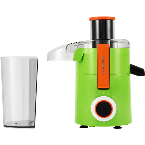 Соковыжималка центробежная Starwind SJ2236 500Вт рез.сок.:400мл. зеленый/белый