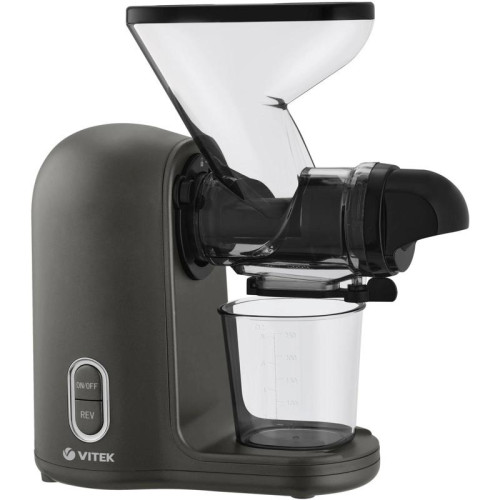 Соковыжималка шнековая Vitek VT-3715 300Вт рез.сок.:280мл. черный/черный
