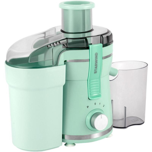 Соковыжималка центробежная Starwind SJ2326 750Вт рез.сок.:500мл. бирюзовый/бирюзовый