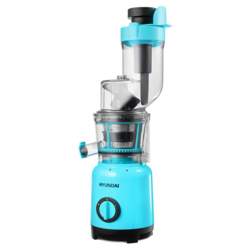 Соковыжималка шнековая Hyundai HY-JS6534 300Вт рез.сок.:1200мл. светло-синий