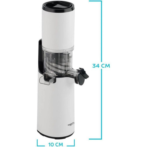 Соковыжималка шнековая Scarlett DailyPress SC-JE50S59 130Вт рез.сок.:600мл. белый
