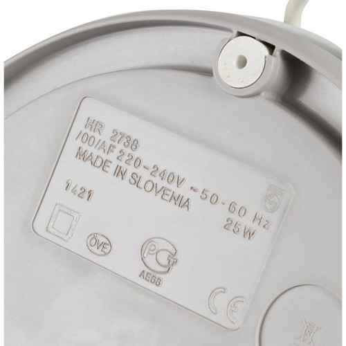 Соковыжималка цитрусовая Philips HR2738/00 25Вт рез.сок.:500мл. белый