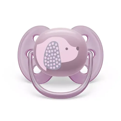 Пустышка ultra soft, собачка, 6-18 мес., 1 шт.