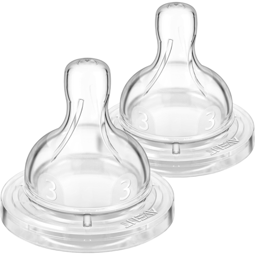 Соска для бутылочки Philips/ Соска для бутылочки Anti-colic 3+ мес., 2 шт.