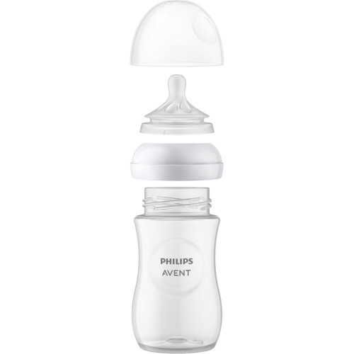Соска Philips/ Соска для кормления, 3 шт, серия NATURAL Response, силикон (средний поток Т3, быстрый поток Т4, очень быстрый поток T5)