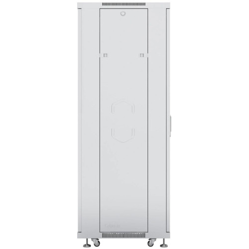 Шкаф серверный Cabeus (SH-05C-42U80/100) напольный 42U 800x1000мм пер.дв.стекл металл 800кг серый 900мм 134.2кг 220град. 2055мм IP20 сталь
