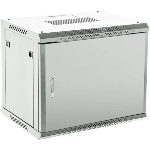 Шкаф коммутационный Rexant (04-0964-121) настенный 9U 450x600мм пер.дв.металл серый 230град. металл