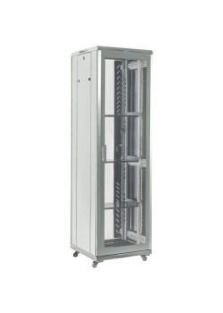 Шкаф серверный Rexant (04-4268-231) напольный 42U 600x800мм пер.дв.перфор. серый металл