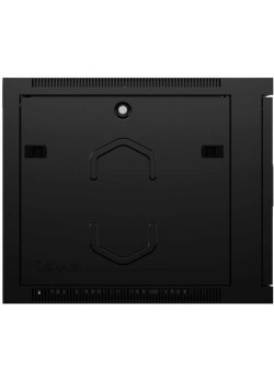 Шкаф коммутационный Cabeus (SH-05F-6U60/35-BK) настенный 6U 600x350мм пер.дв.стекл 30кг черный 290мм 14кг 220град. 368мм IP20 сталь