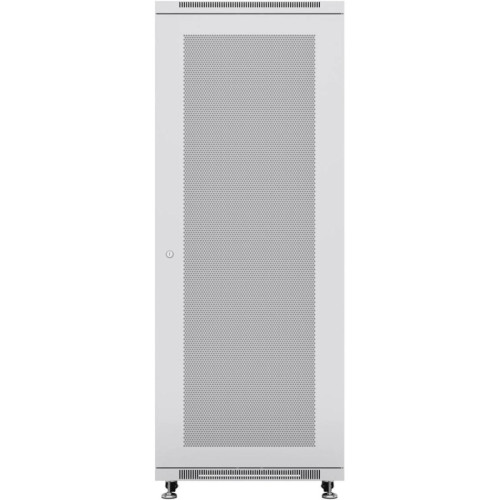 Шкаф серверный Cabeus (ND-05C-42U80/100) напольный 42U 800x1000мм пер.дв.перфор. задн.дв.перфор. 800кг серый 900мм 132кг 220град. 2055мм IP20 сталь