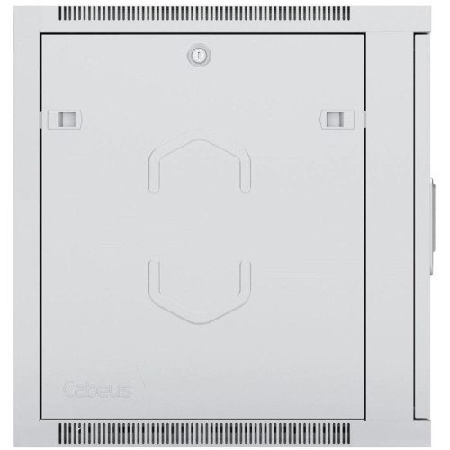 Шкаф коммутационный Cabeus (SH-05F-12U60/60-R) настенный 12U 600x600мм пер.дв.стекл 50кг RAL 7035 550мм 220град. 635мм IP20 сталь Шкаф коммутационный Cabeus (SH-05F-12U60/60-R) настенный 12U 600x600мм пер.дв.стекл 50кг RAL 7035 550мм 220град. 635мм IP20 сталь