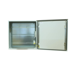 Шкаф/ OSNOVO Уличная станция с оптическим кроссом 600x600x210мм, встроенные DIN-рейки, IP66