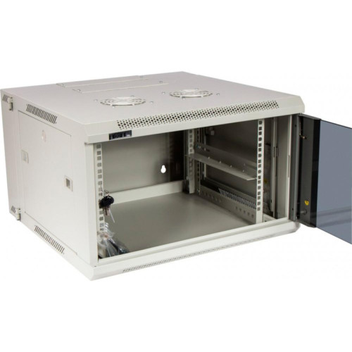 Шкаф коммутационный Lanmaster (TWT-CBW3M-12U-6X6-GY) настенный 12U 600x600мм пер.дв.металл задн.дв.спл.стал.лист 2 бок.пан. 60кг серый 441мм 23кг 120град. 635мм IP20 металл Шкаф коммутационный Lanmaster (TWT-CBW3M-12U-6X6-GY) настенный 12U 600x600мм пер.дв.металл задн.дв.спл.стал.лист 2 бок.пан. 60кг серый 441мм 23кг 120град. 635мм IP20 металл
