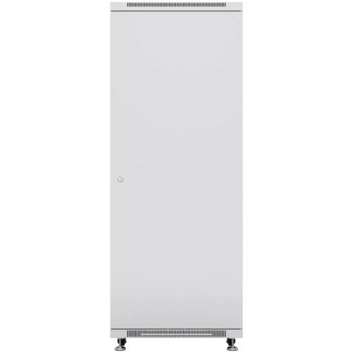Шкаф серверный Cabeus (SH-05C-42U80/100) напольный 42U 800x1000мм пер.дв.стекл металл 800кг серый 900мм 134.2кг 220град. 2055мм IP20 сталь