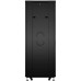 Шкаф коммутационный Cabeus (SH-05C-18U60/60-BK) напольный 12U 600x600мм пер.дв.стекл металл 800кг черный 500мм 220град. 988мм IP20 сталь