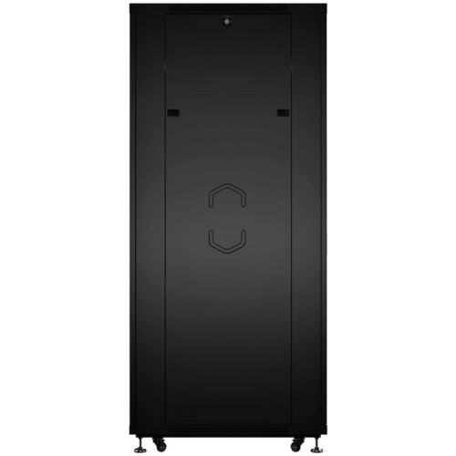 Шкаф серверный Cabeus (ND-05C-42U80/100-BK) напольный 42U 800x1000мм пер.дв.перфор. задн.дв.перфор. 800кг RAL 7035 900мм 132кг 220град. 2055мм IP20 сталь