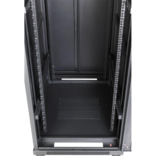 Шкаф коммутационный Lanmaster (TWT-CBB-37U-6X10-P1) 37U 600x1000мм пер.дв.перфор. задн.дв.перфор.2-хст. 800кг черный IP20 сталь