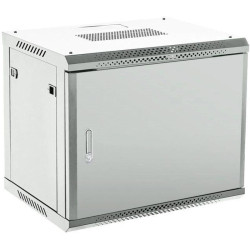 Шкаф коммутационный Rexant (04-1866-121) настенный 18U 600x600мм пер.дв.металл серый металл