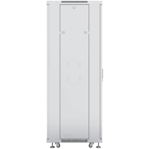 Шкаф серверный Cabeus (ND-05C-42U80/100) напольный 42U 800x1000мм пер.дв.перфор. задн.дв.перфор. 800кг серый 900мм 132кг 220град. 2055мм IP20 сталь