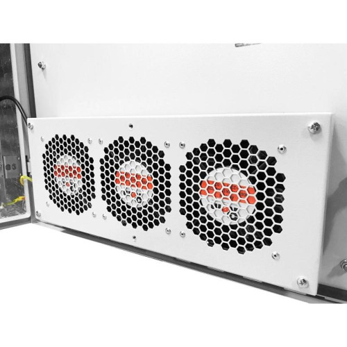 Шкаф коммутационный ЦМО (ШТВ-Н-12.6.3-4ААА-Т1) настенный 12U 620x330мм пер.дв.металл несъемн.бок.пан. 150кг серый 220мм сталь нержавеющая уличный с вентилятором с нагревателем 150Вт