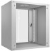 Шкаф коммутационный Cabeus (WSC-05D-12U55/45) настенный 12U 550x450мм пер.дв.стекл 30кг серый 390мм IP20 сталь