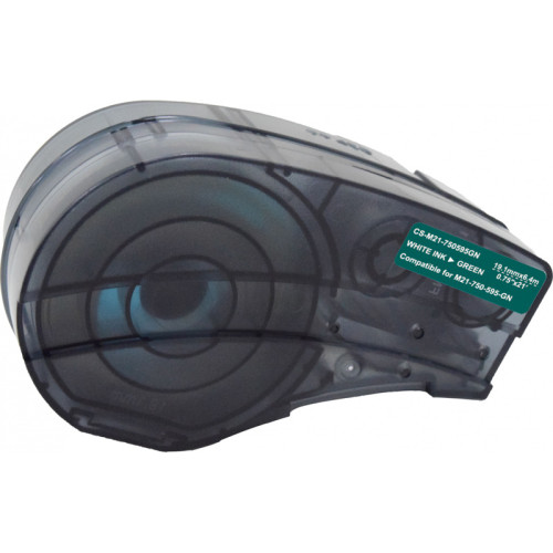 -/ Картридж ленточный Cactus CS-M21-750595GN белый для Brady BMP21-PLUS, BMP21-LAB