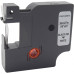 -/ Картридж ленточный Cactus CS-D1-40913 40913 черный/белый для Dymo LM 160, 210D, 280, PnP, 420P, 500 TS; Rhino Pro 6000, 5200, 4200