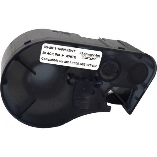 -/ Картридж ленточный Cactus CS-MC1-1000595WT черный для Brady BMP-41/BMP-51/BMP-53-PC-Linked