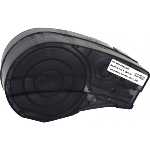 -/ Картридж ленточный Cactus CS-M21-125C342 черный для Brady BMP21-PLUS, BMP21, BMP21-LAB